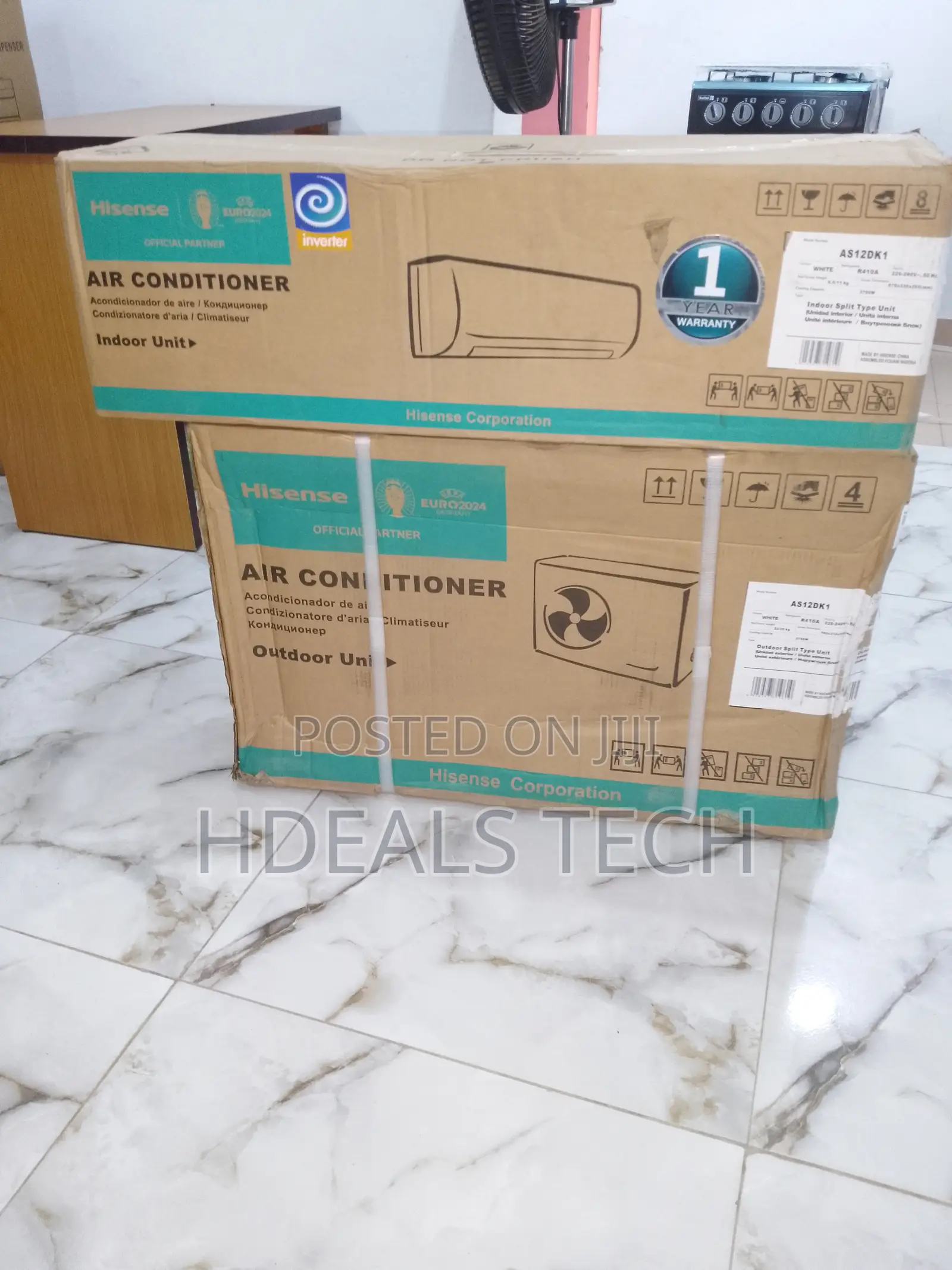 New Brand HISENSE Split AC Inverter 1.5 HP