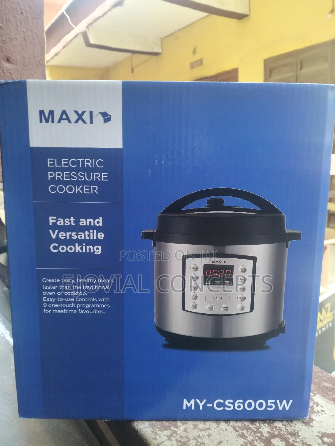 Maxi 6ltrs Pressure Cooker Cs6005w