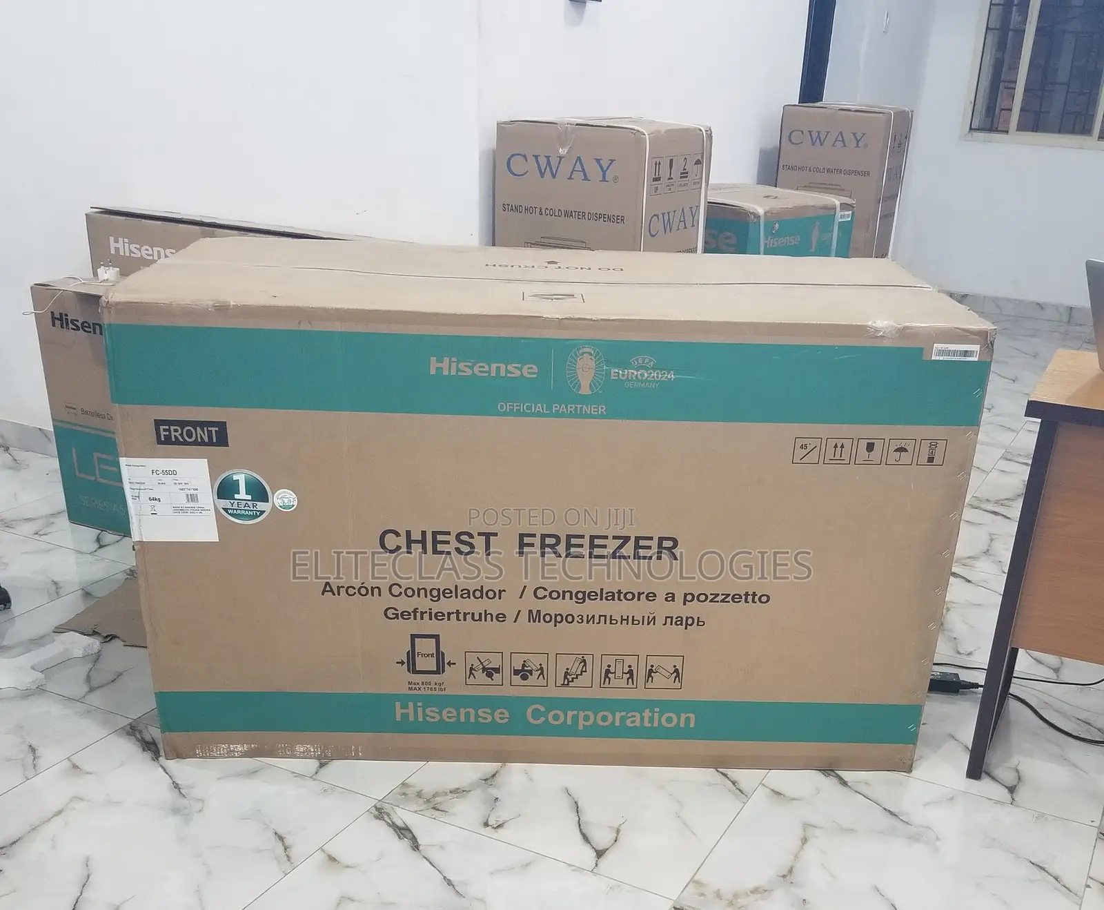 Fast Selling FC-55DD Hisense Chest Freezer 420L.