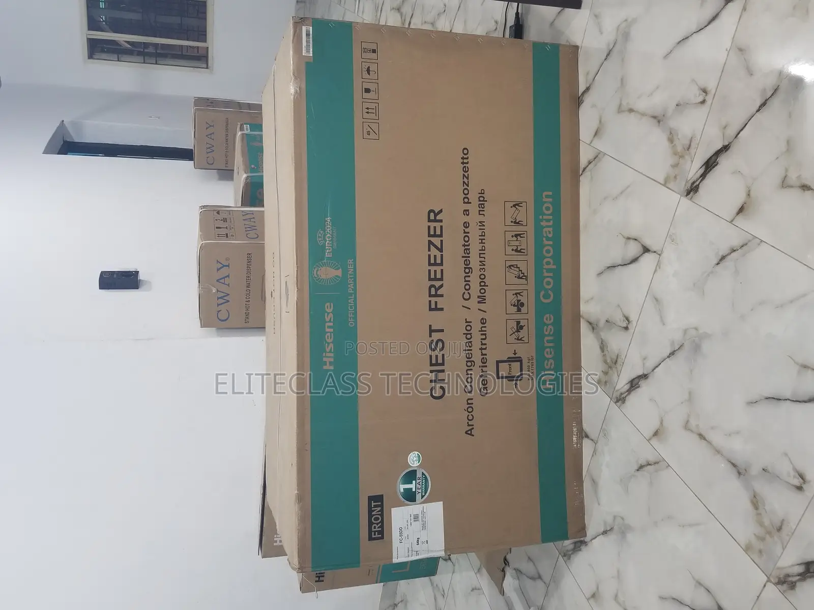 FC-55DD Hisense Chest Freezer 420L (Fast Selling).