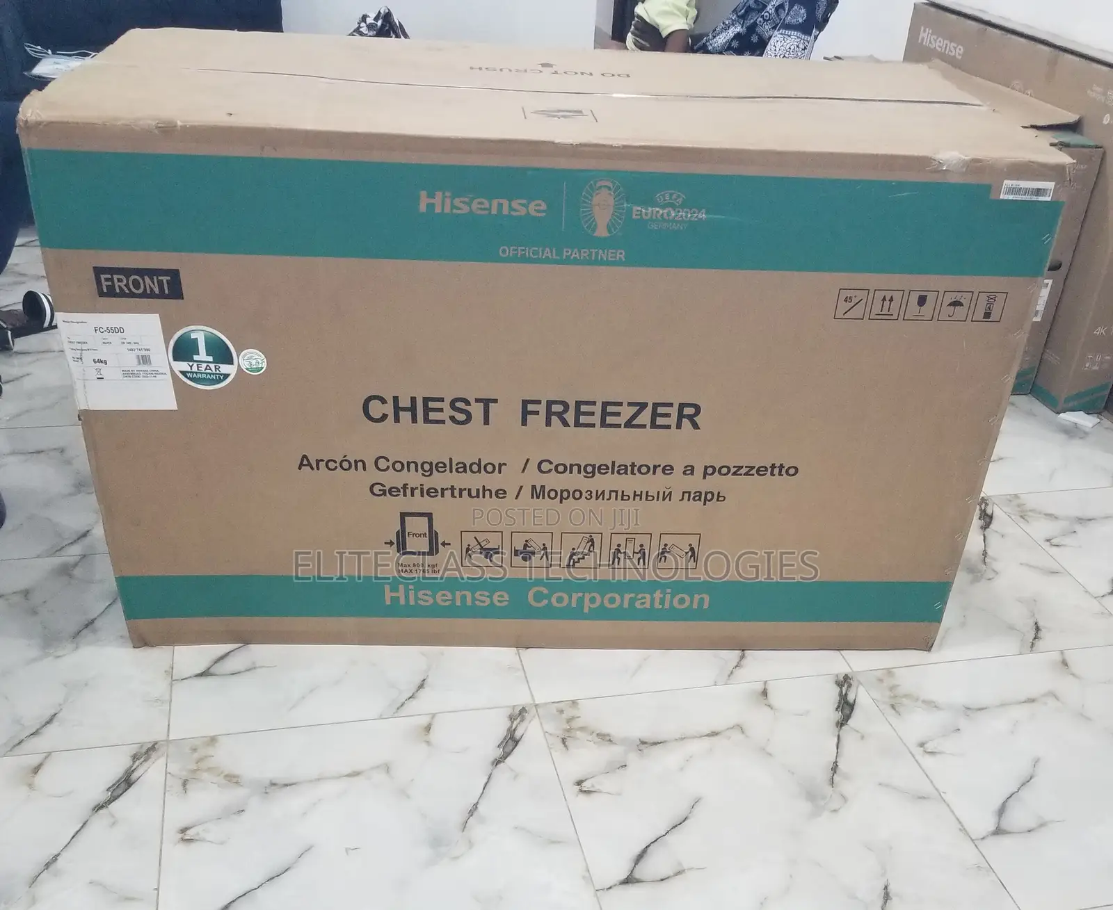 FC-55DD Hisense Chest Freezer 420L (New).