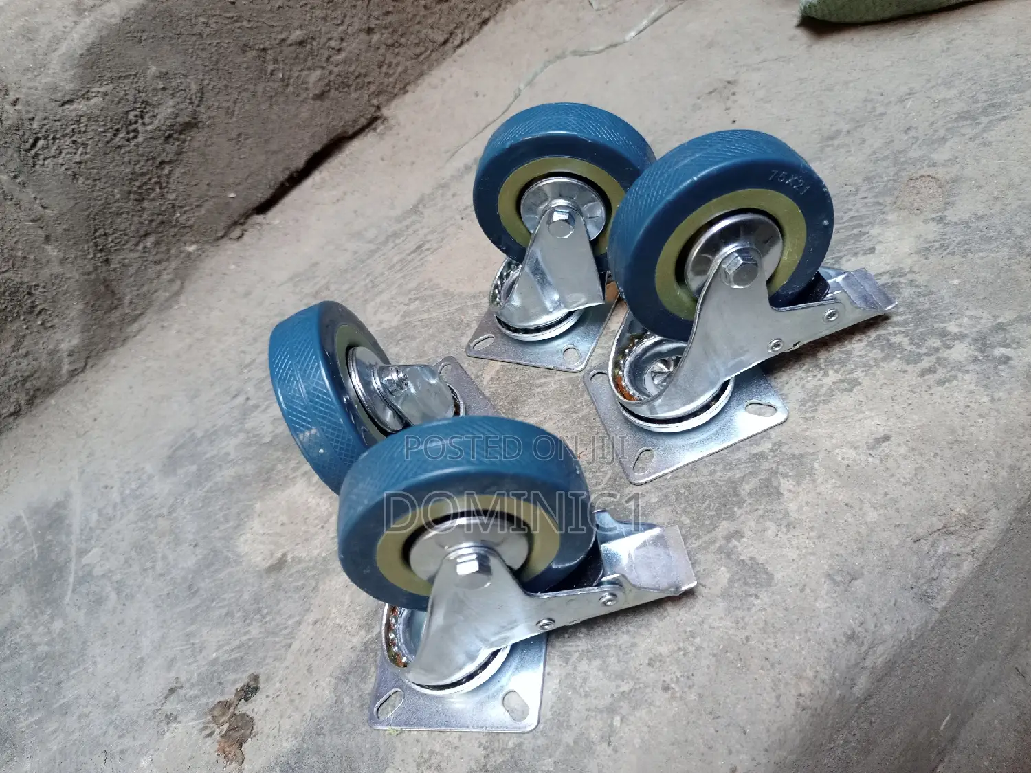 Castor Wheel Set 75m×2