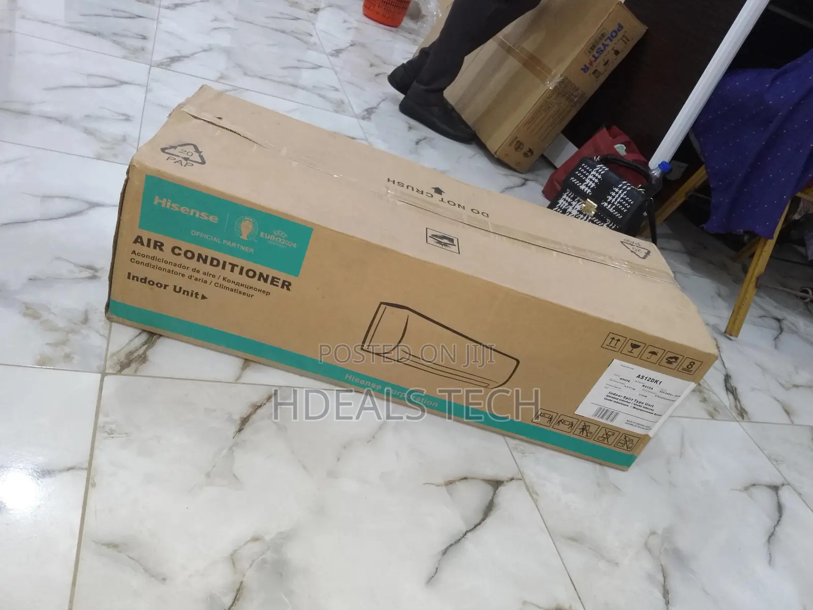 Hisense 1.5HP Portable Air Conditioner.