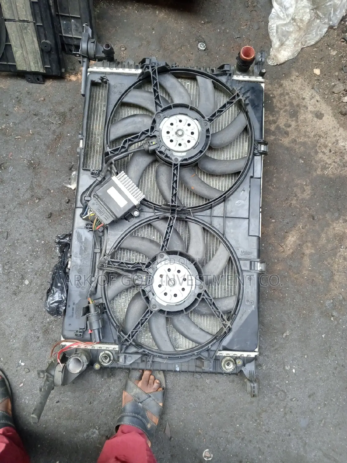 Radiator and Fan for Audi A4, A7,A5,A6,Q5 Q7,a3,2010-2020.