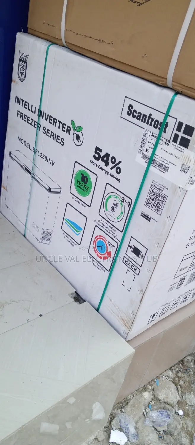 Scanfrost 250l Inverter Chest Freezer