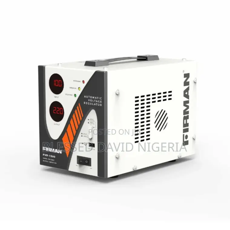 Firman 1500watts Stabilizer With USB PORT / FVR-1500