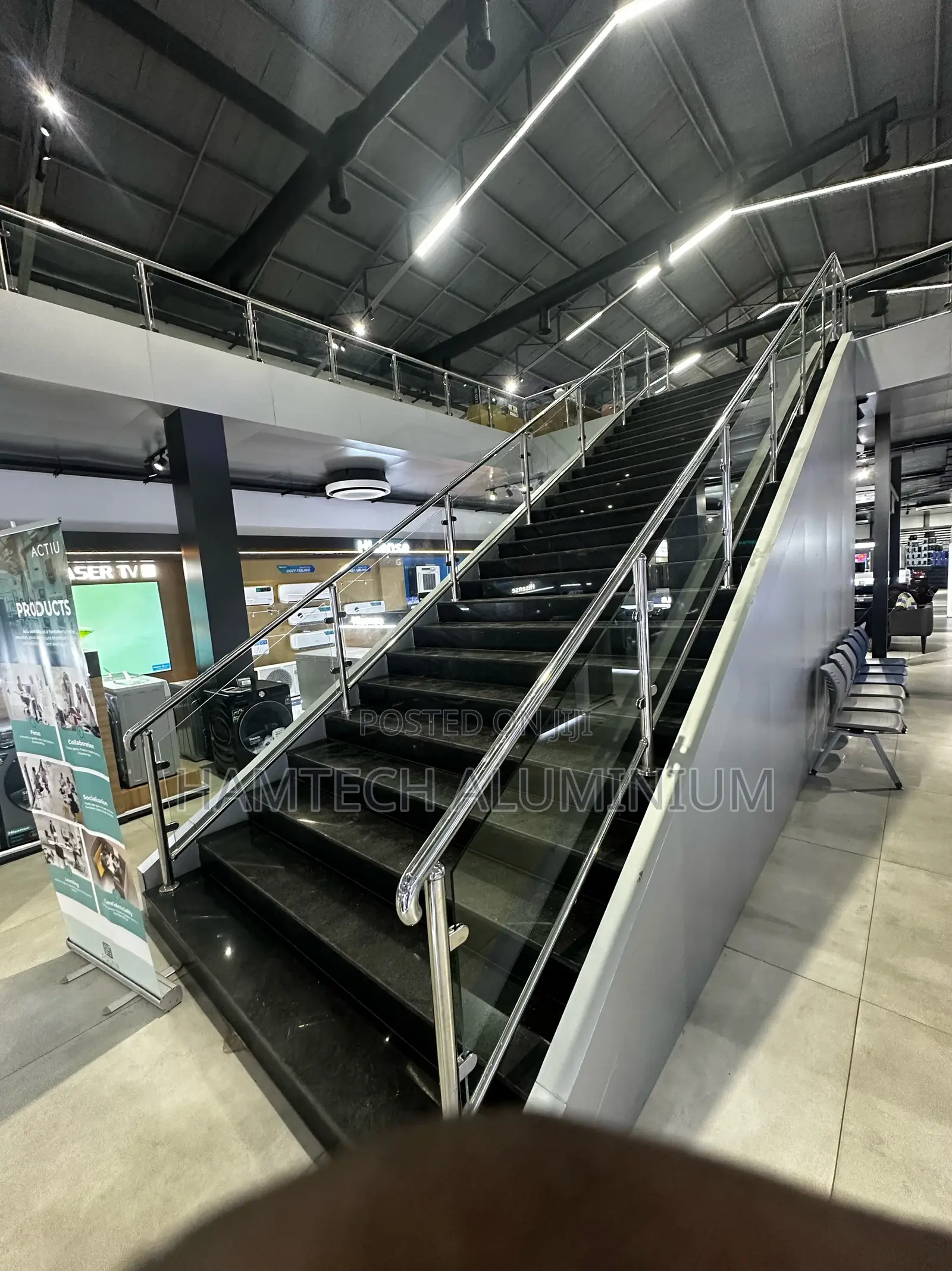 Stanless Glass Handrail
