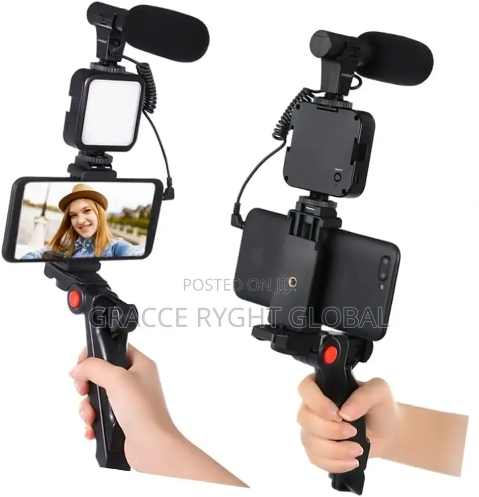 Vlogging Tripod Video Making Kit