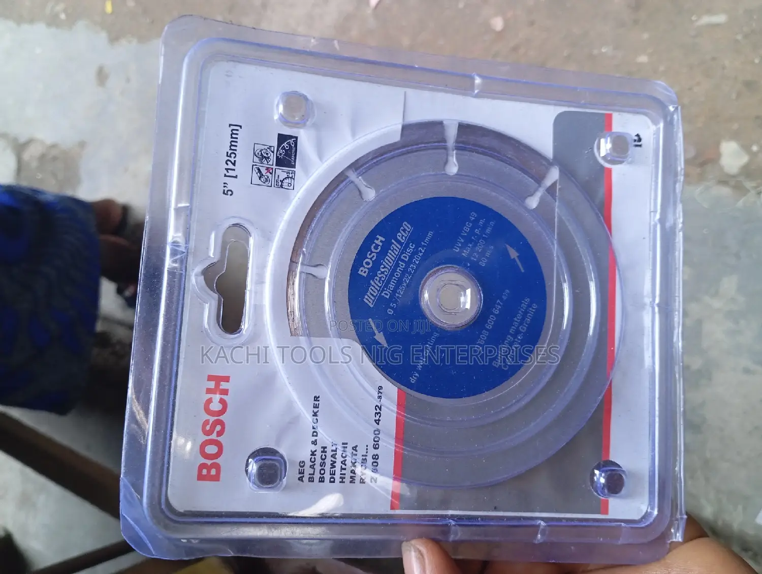 5" Concrete Cutting Disc