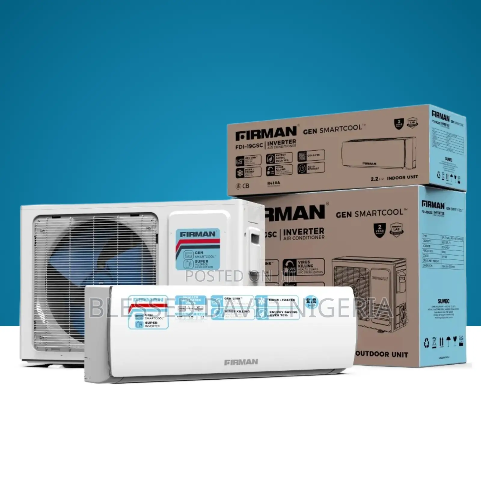Firman 2.2HP Inverter AC - FDI-19GSC