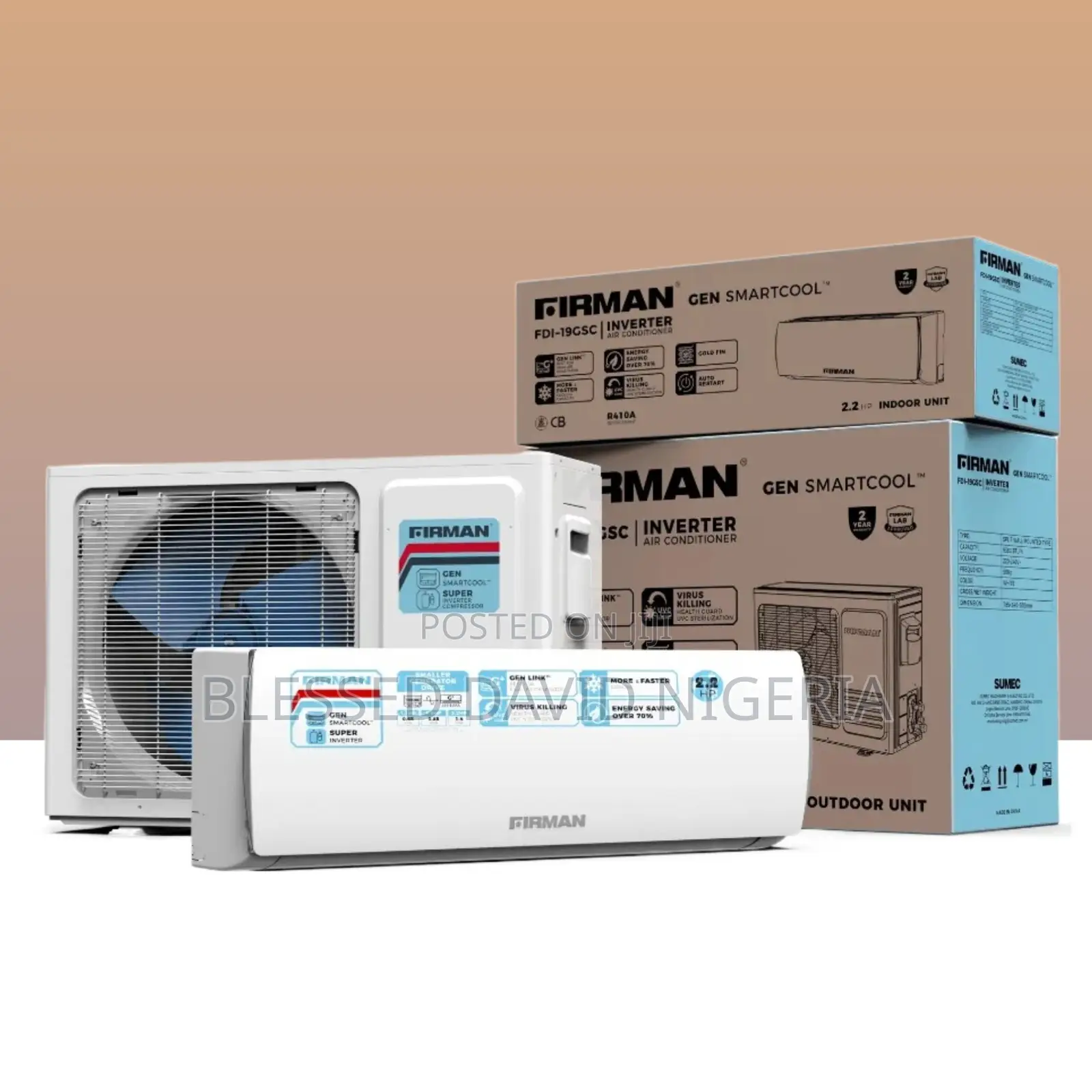 Firman 1.6HP Inverter AC - FDI-14GSC