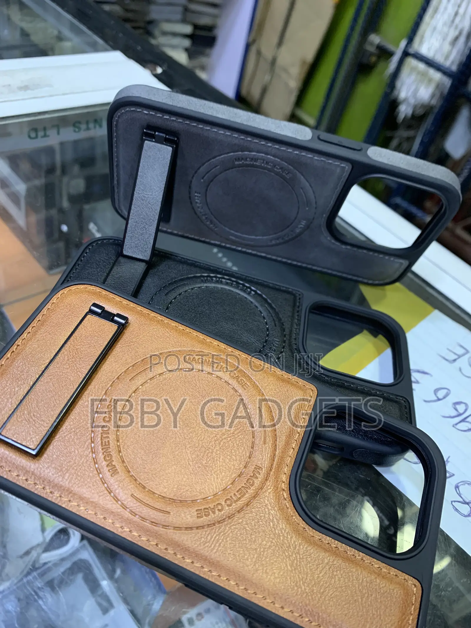Magsafe Soft Pu Leather Case for 15 Series Ans S24 Series