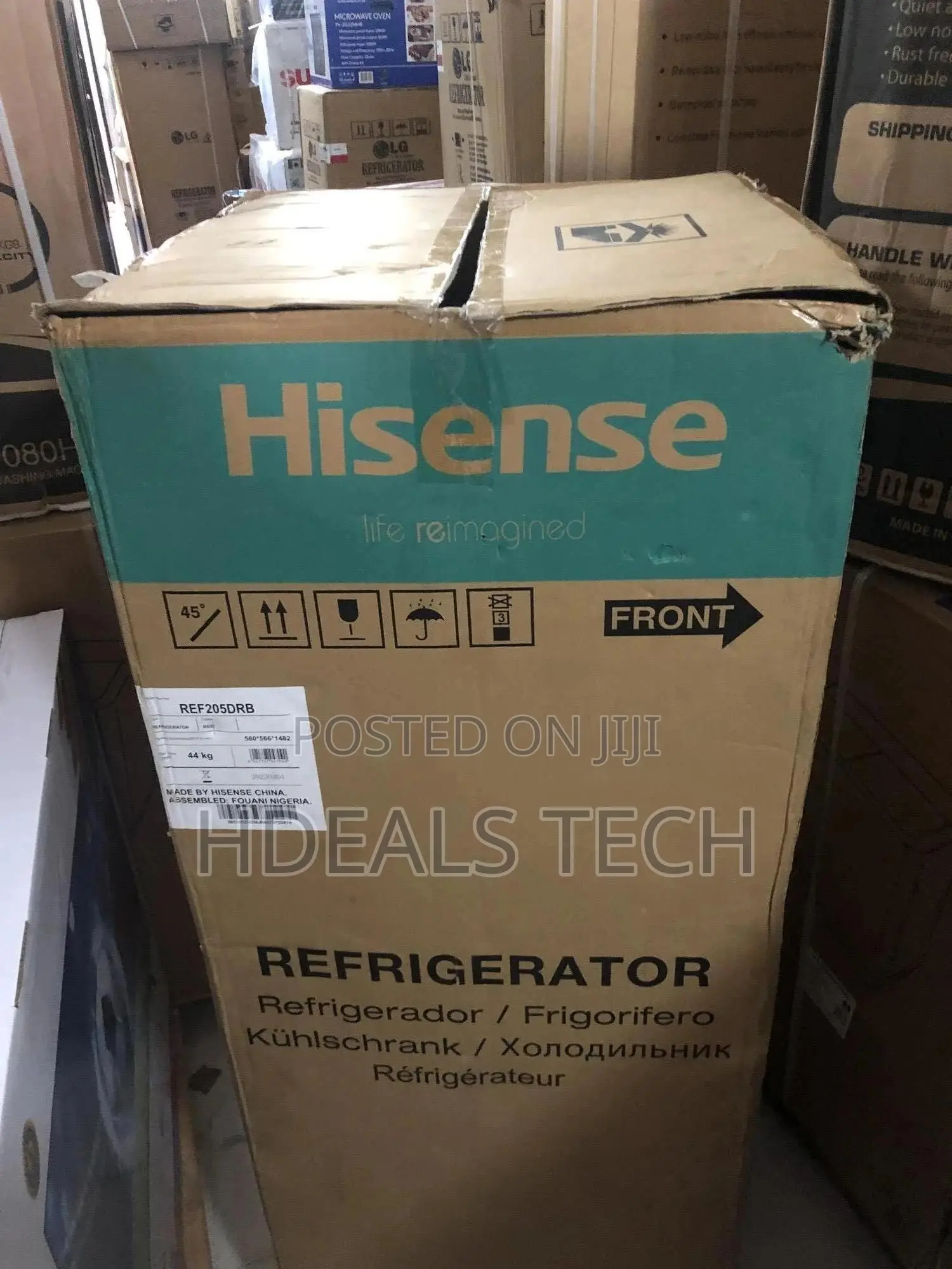 Convenience and Efficiency Hisense 204L Refrigerator