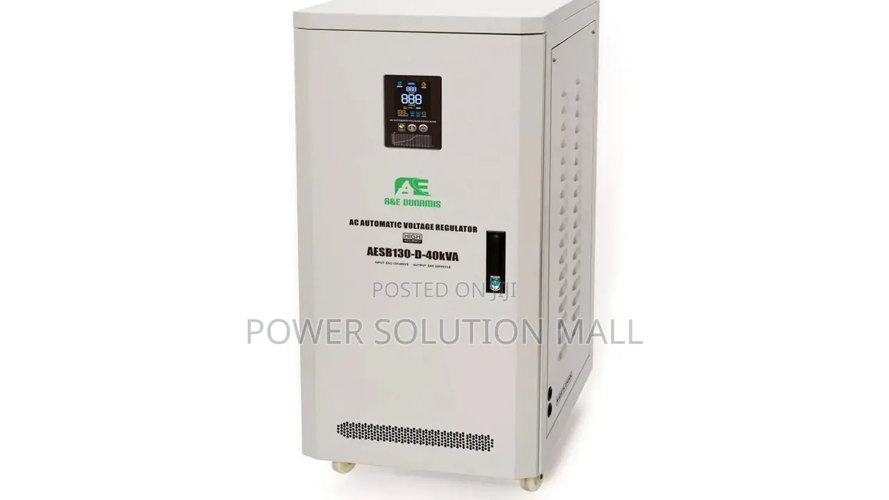 40KVA Single-Phase Servo Voltage Stabilizer (130v-250v)