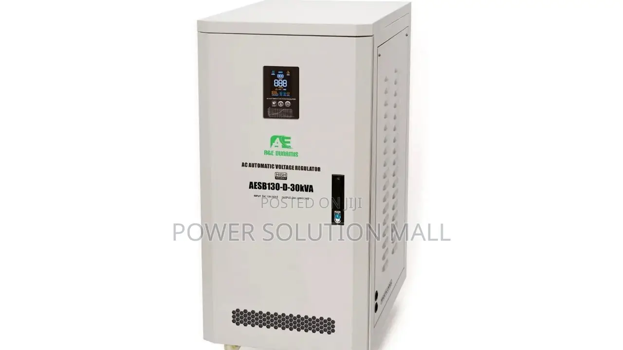 30kva Servo Voltage Stabilizer 80v-250v