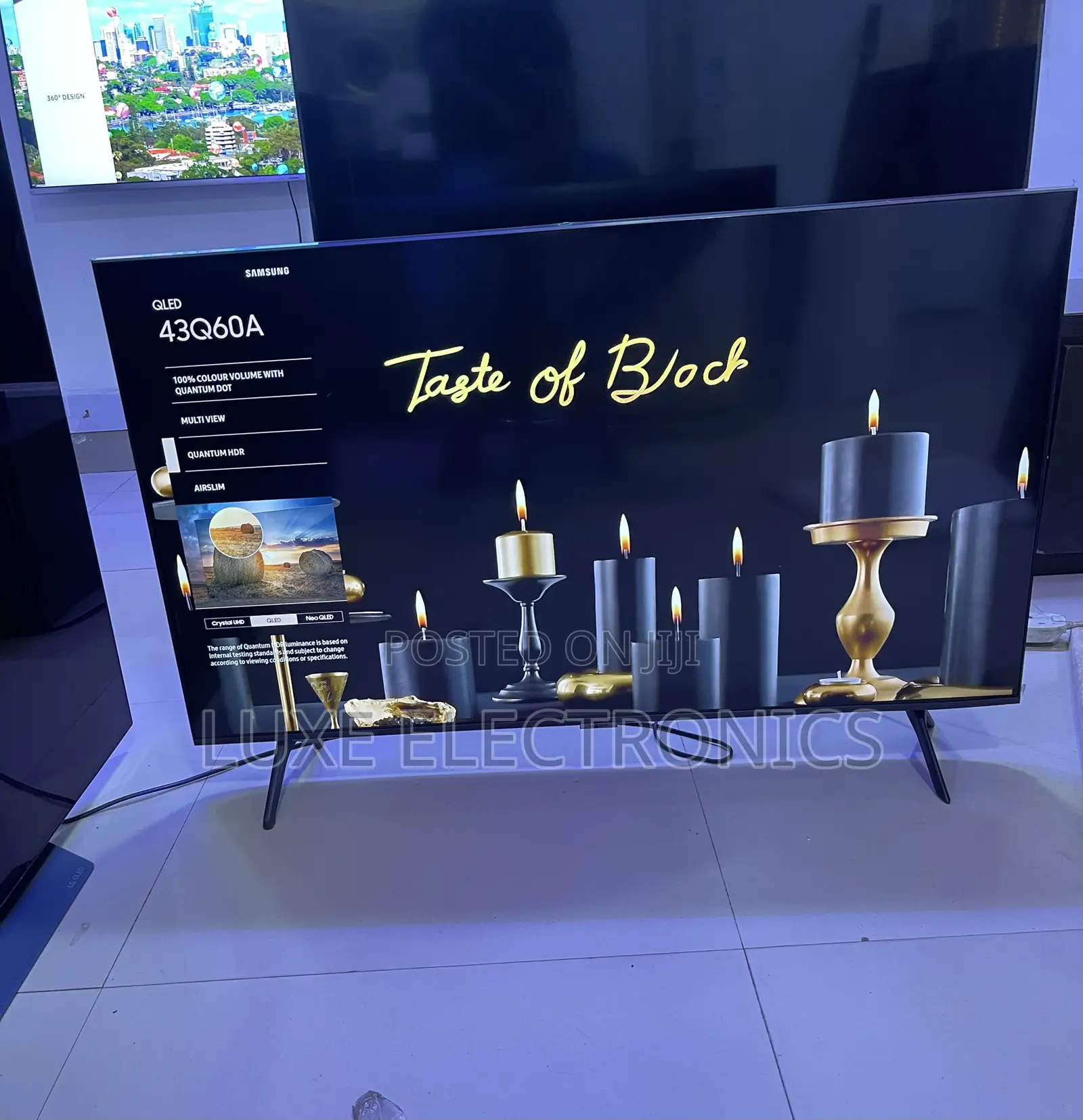 43 Inches Samsung QLED HDR Smart Frameless Tv 2022 Model