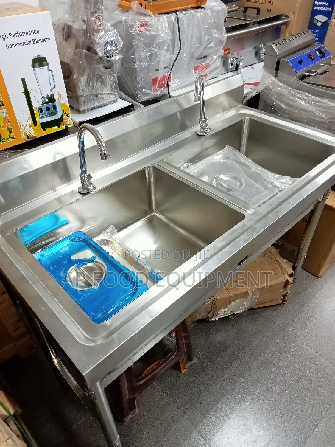Industrial Sink 3bowl 2bowl