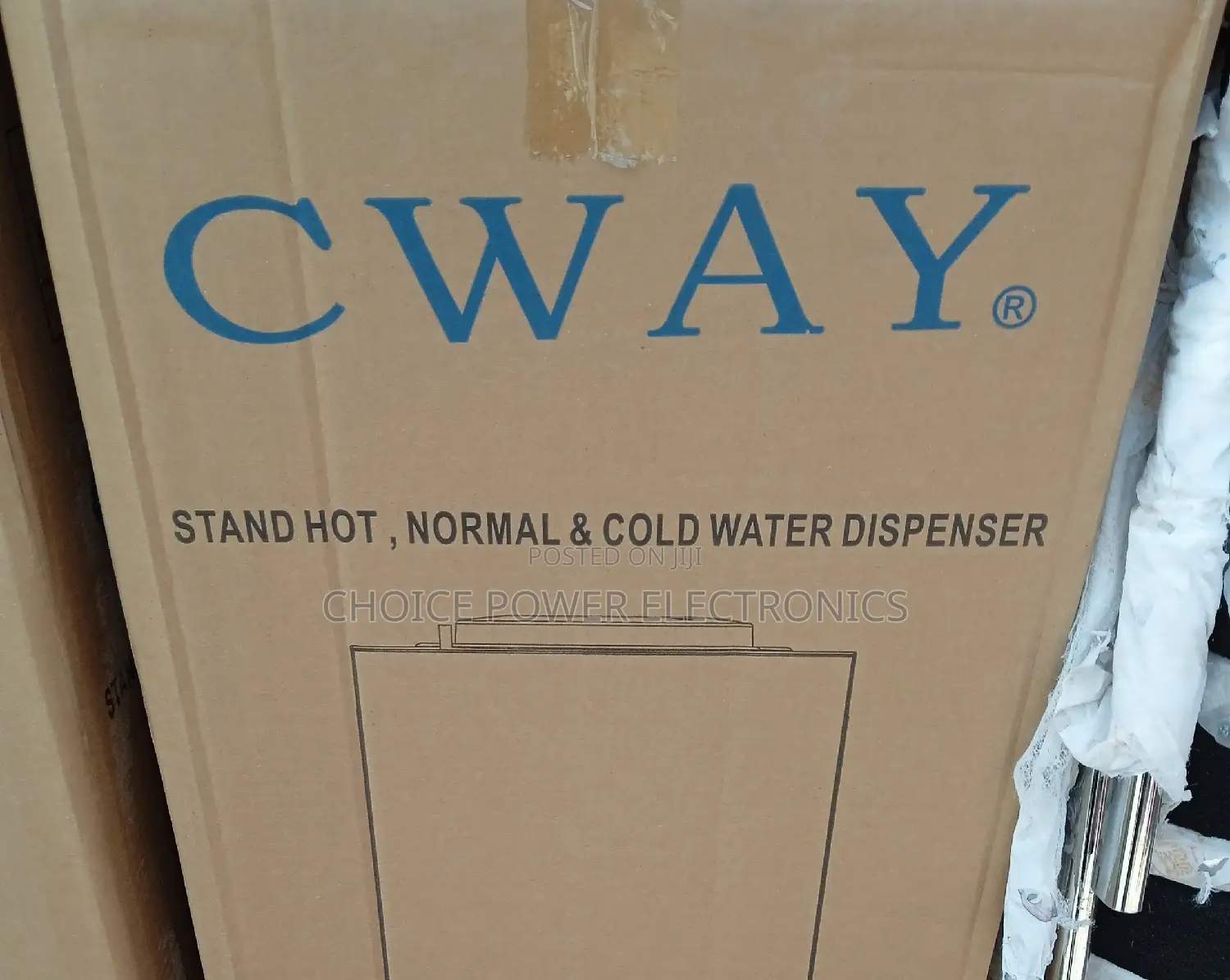 Cway Water Dispenser 3 Tap With Fridge