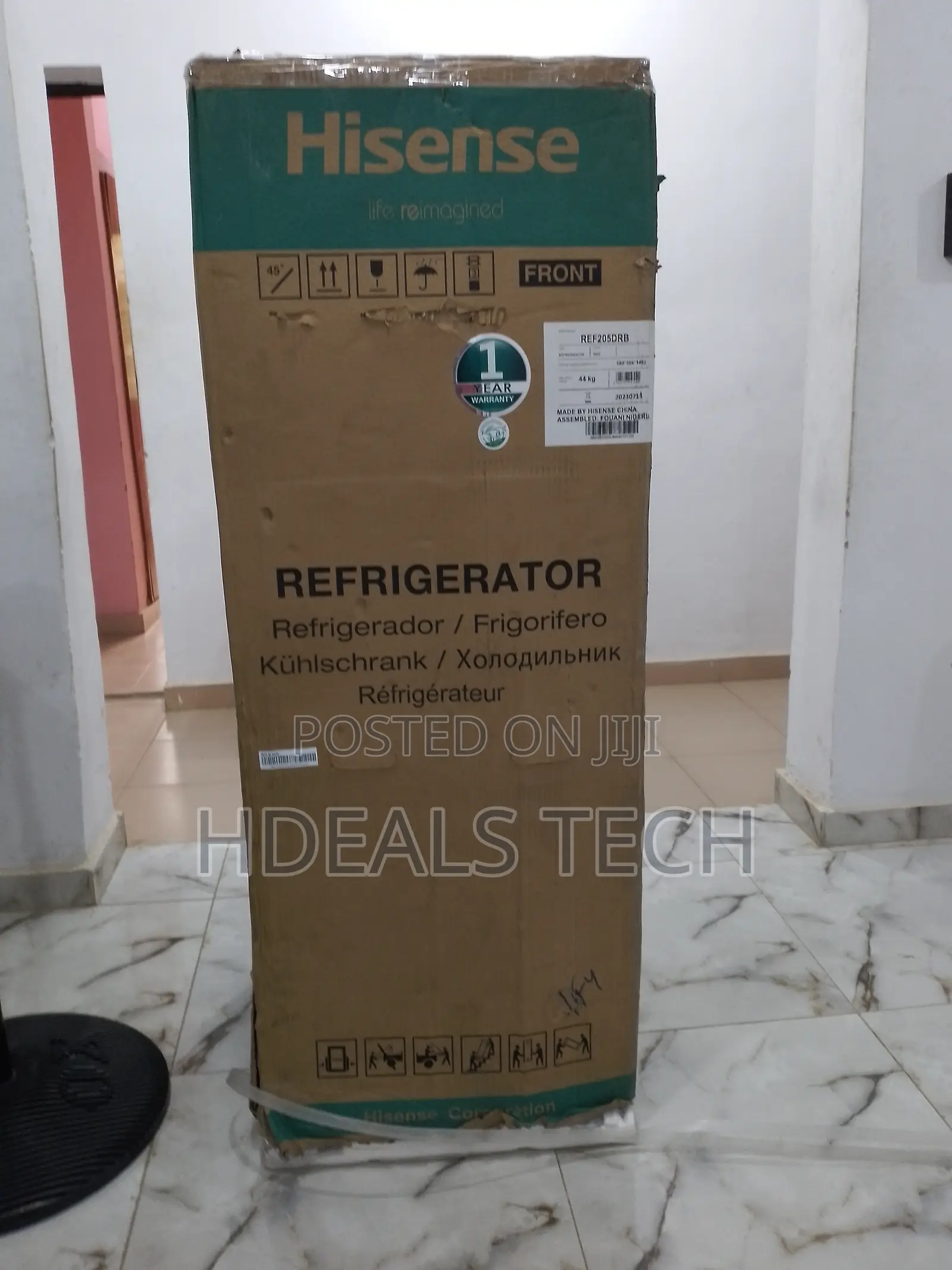 Best-Selling Double Door REF205DRB With Water Depenser