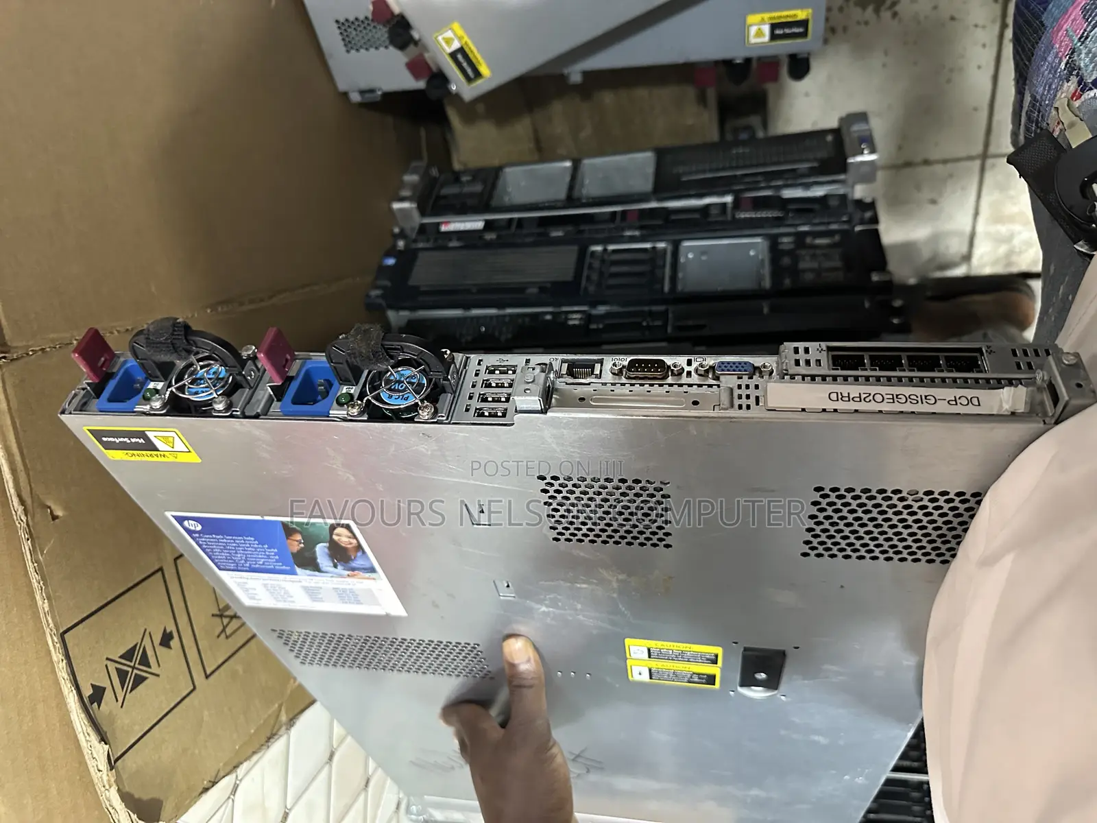 Server HP ProLiant DL 64GB Intel Xeon HDD 1T