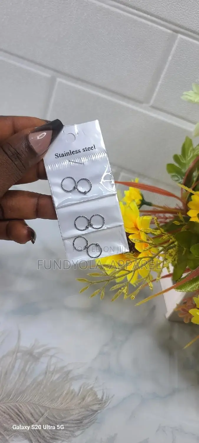 Silver Nose Ring Hoop