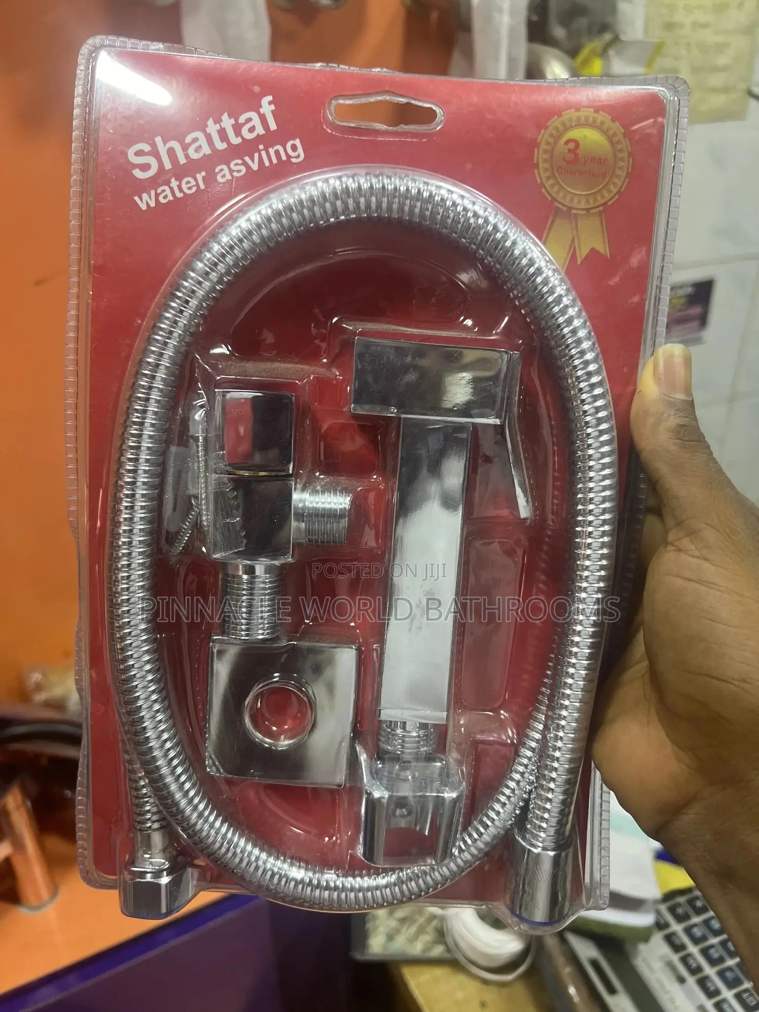 Stainless Pressing Shower With Angle Valve Control