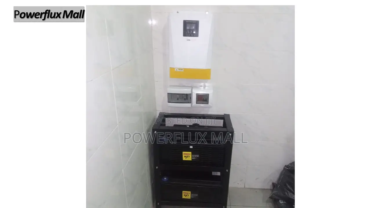 SMK 3.5kva/24v Inverter With 4 Panels and 2 Batteries