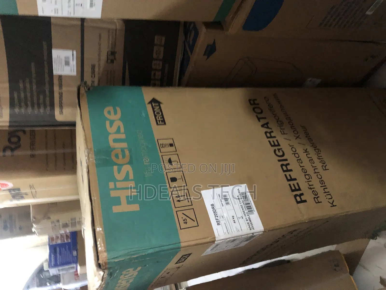 Branded Ref205drb Freezer and Refrigerator 204 Litres.