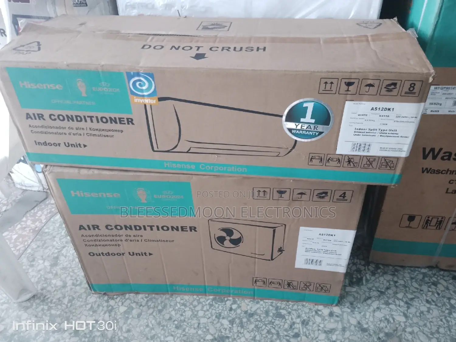 Hisense Inverter Ac Cooper Condenser 2 Years Warranty