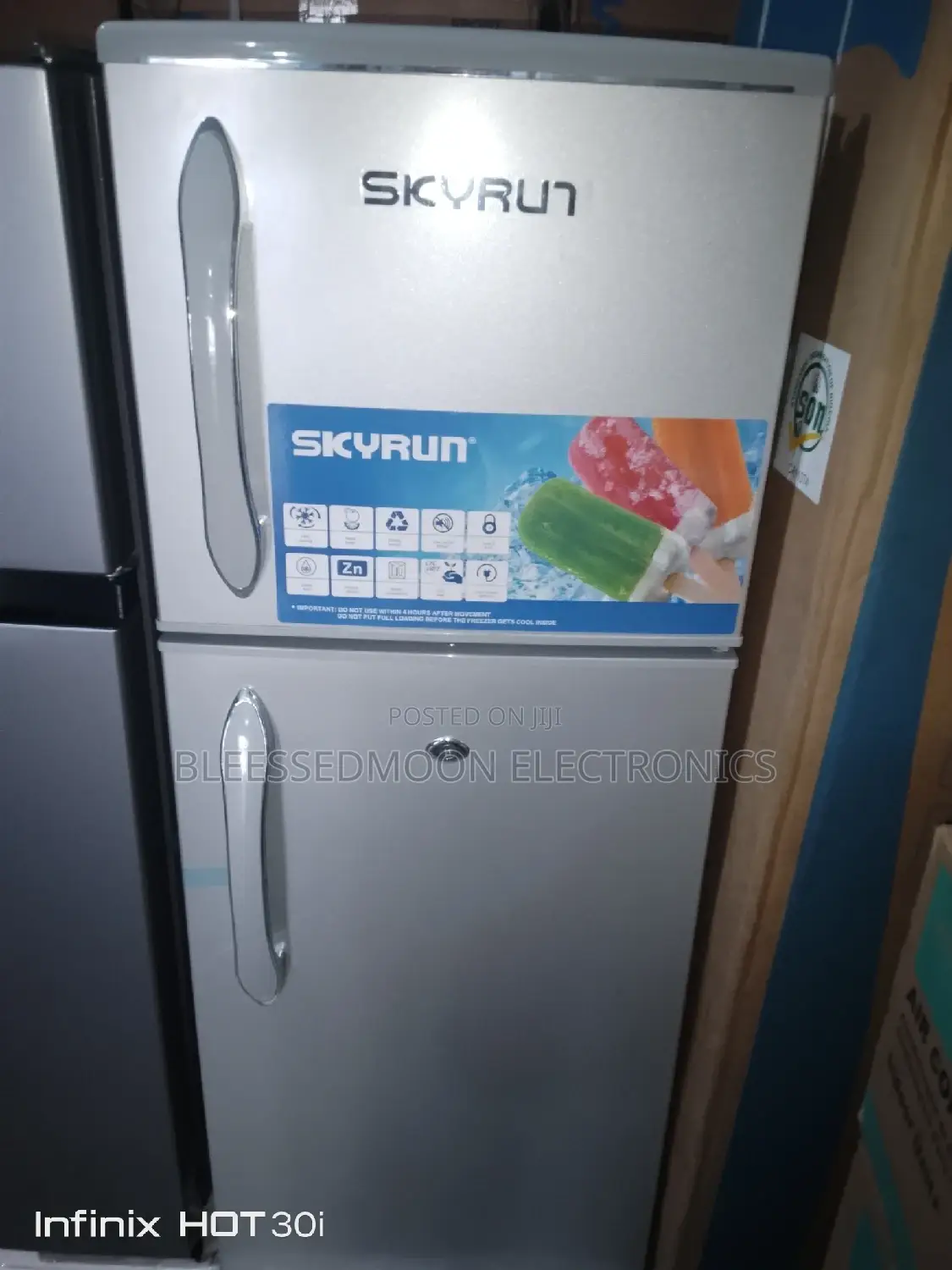 Skyrun Low Voltage Standing Fridge Cooper Condenser 3 Yrs Wa