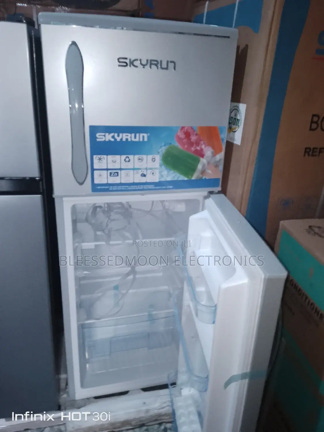Skyrun Low Voltage Standing Fridge Cooper Condenser 3 Yrs Wa