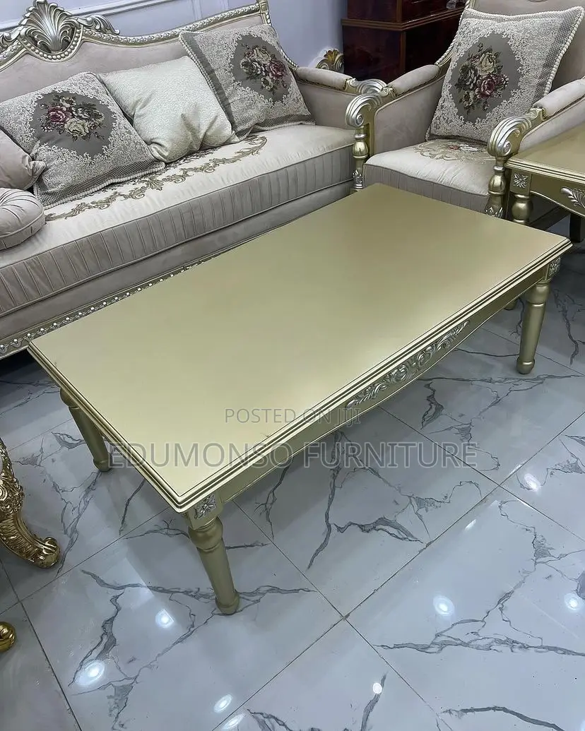 Turkish Royal 8 Seater’S Sofa + Table + 2 Stools
