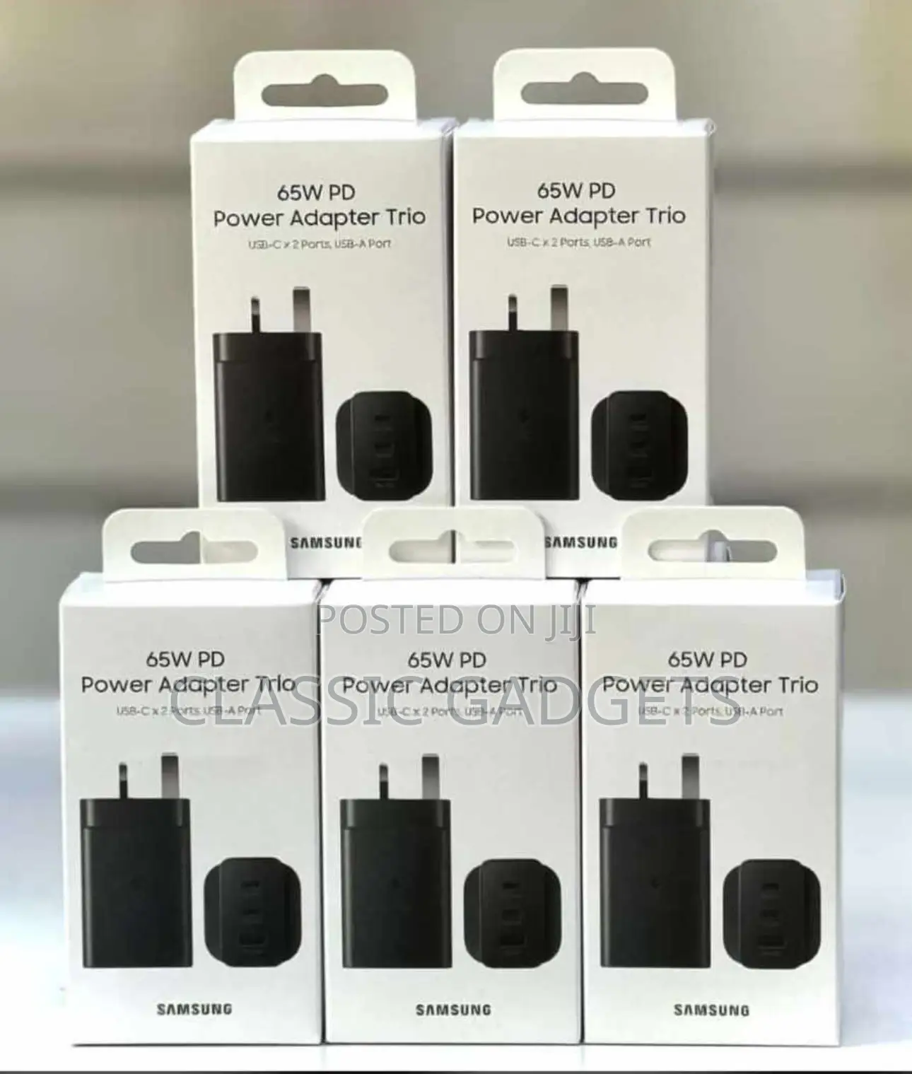 Original Samsung 65w Pd Power Adapter Trio Charger