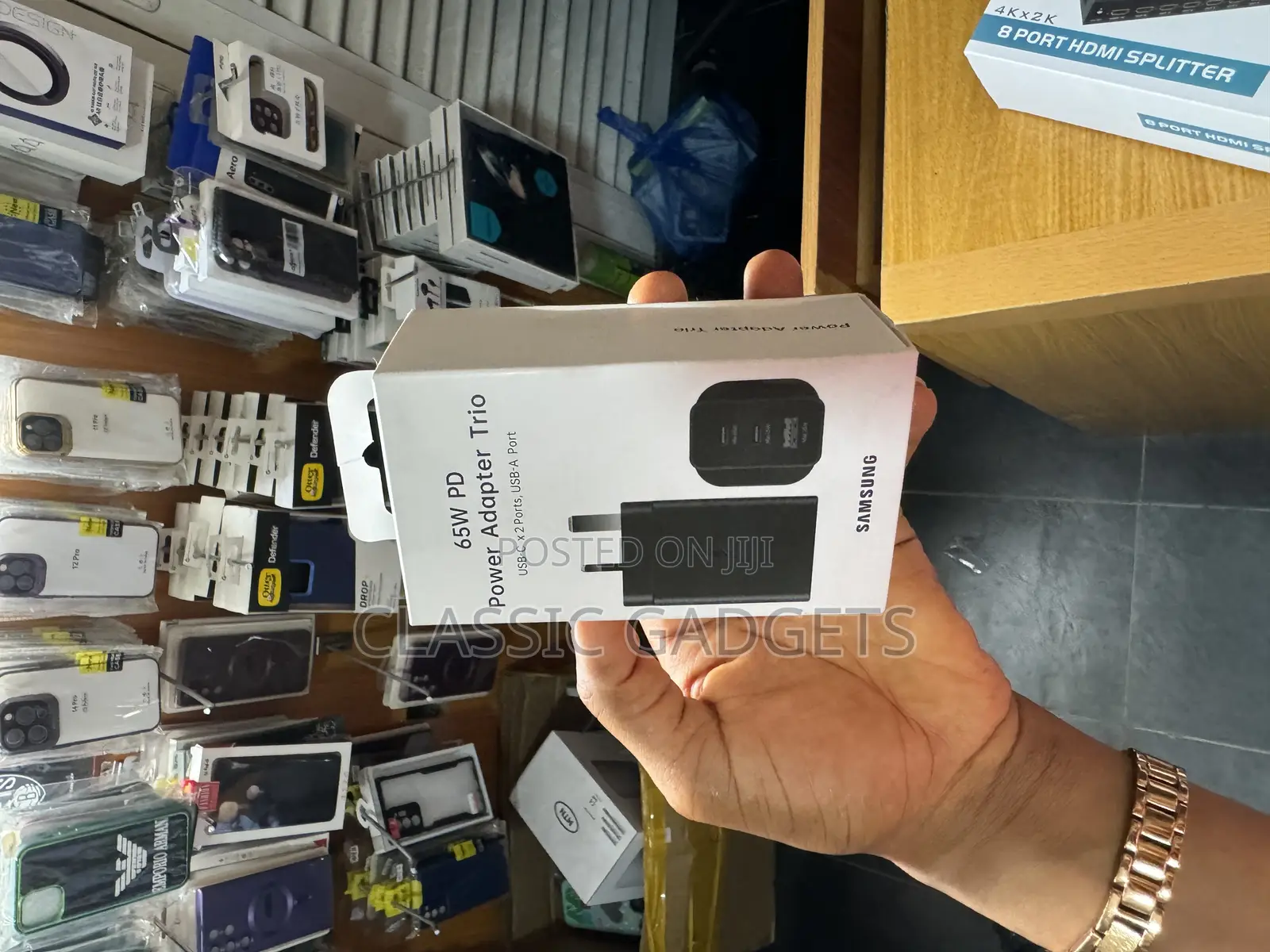 Original Samsung 65w Pd Power Adapter Trio Charger