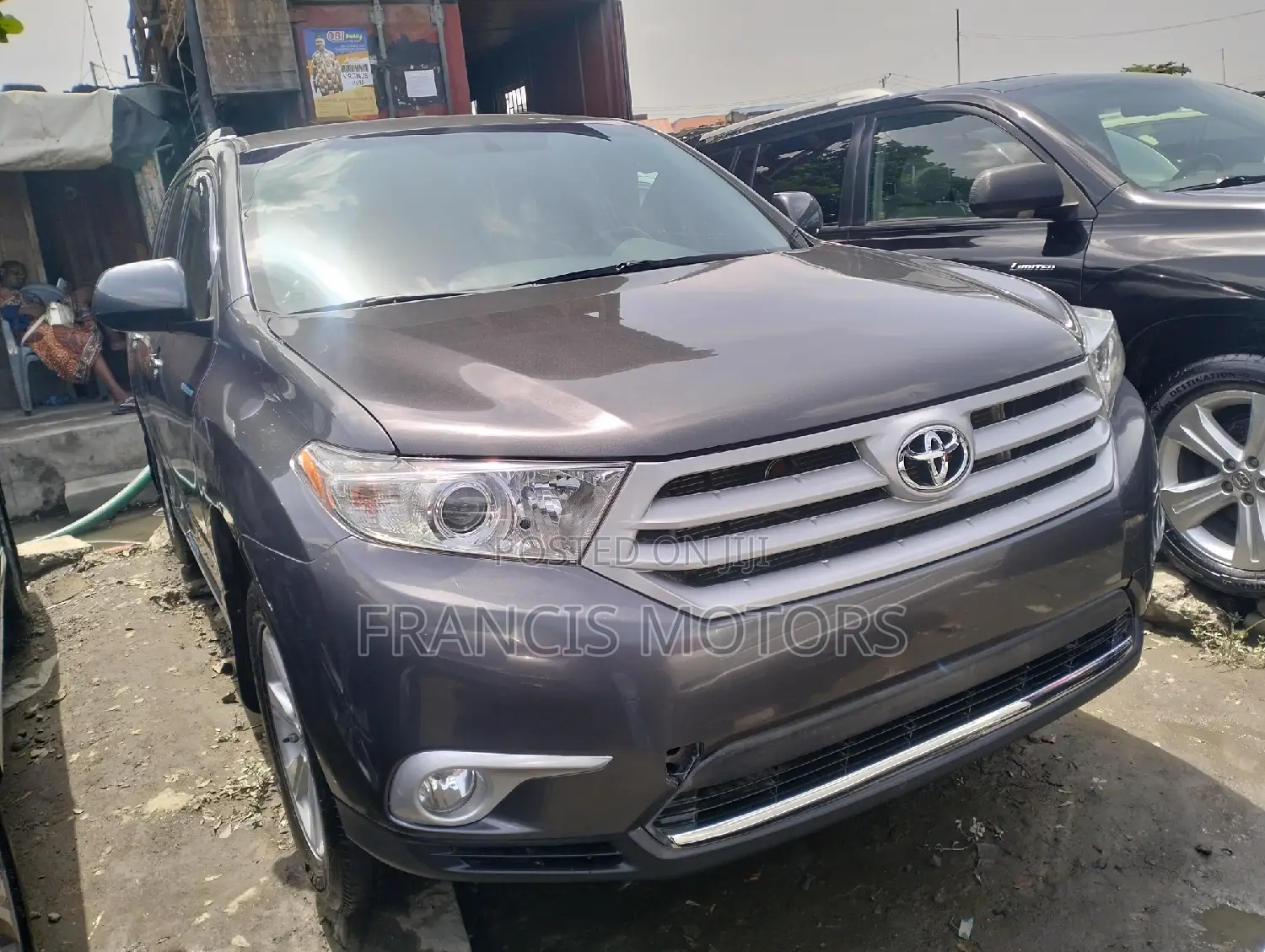 Toyota Highlander 3.5L 4WD 2013 Gray