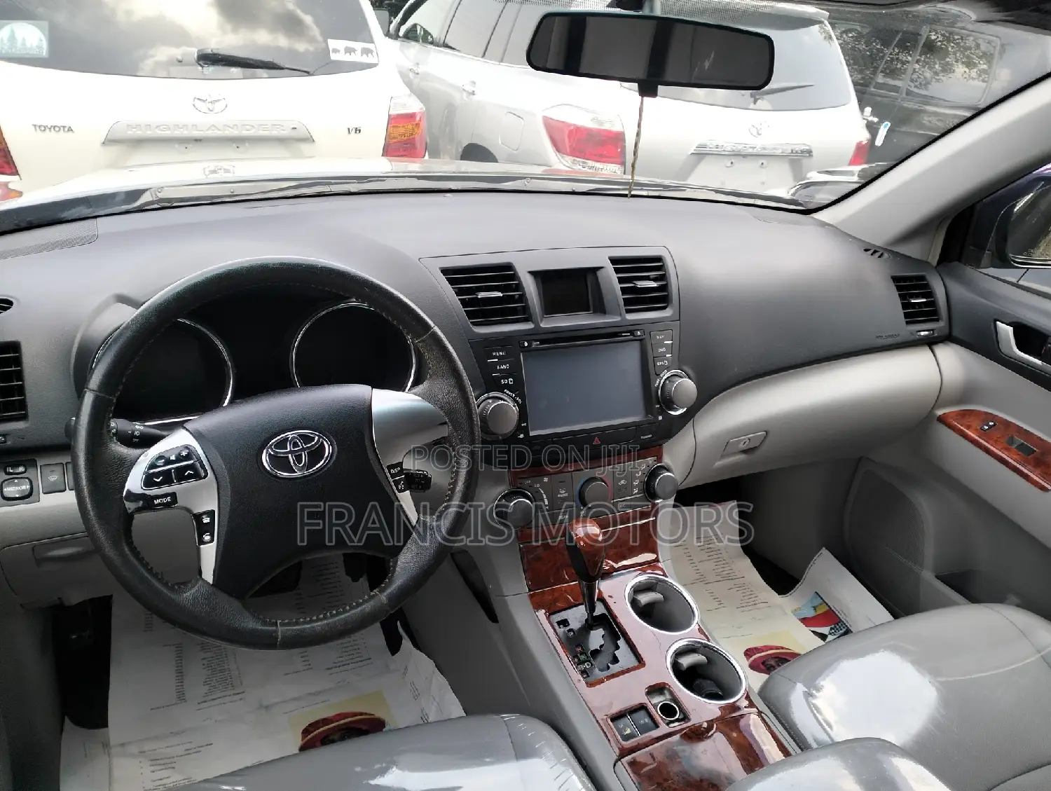 Toyota Highlander 3.5L 4WD 2013 Gray