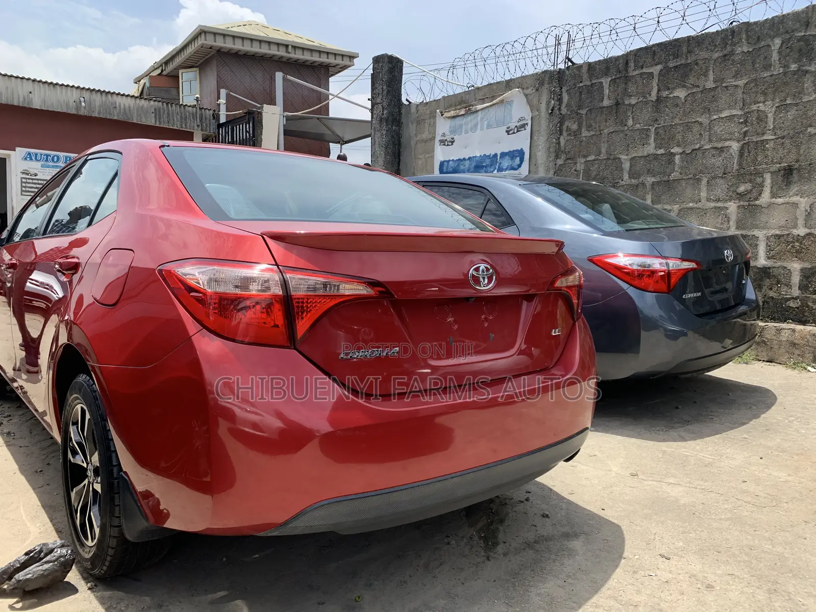 Toyota Corolla 2018 Red