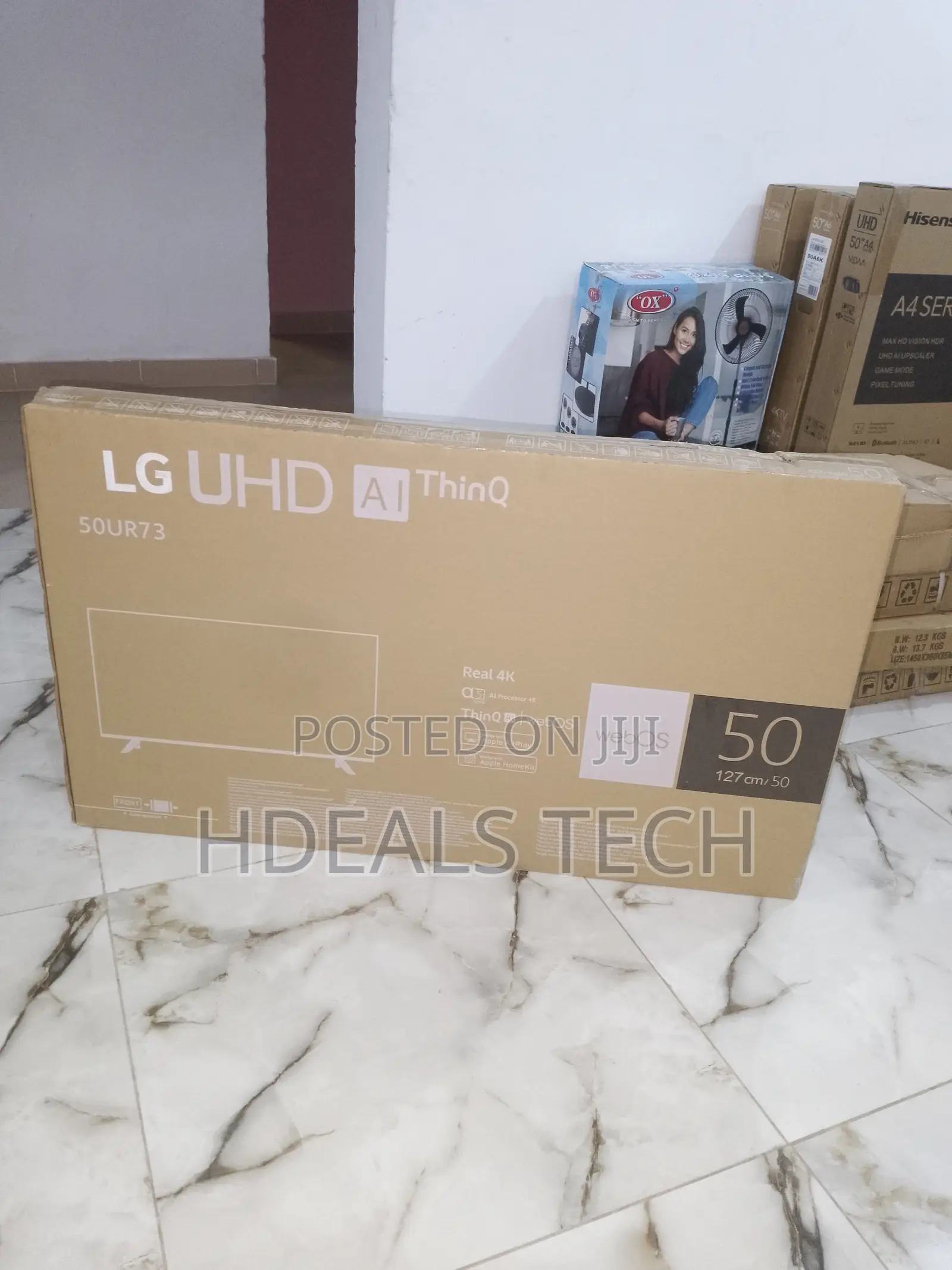 Smart Choice LG 50 Inch UR73 Series UHD Smart TV