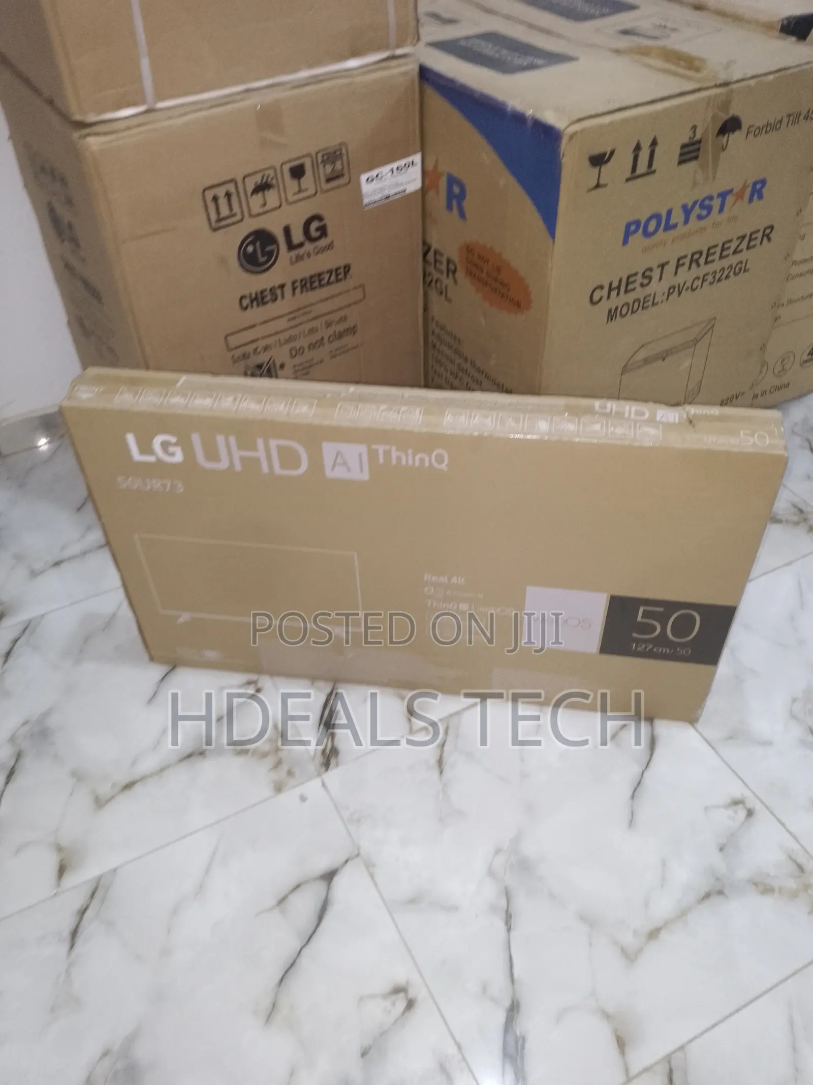Slim 50 Inch TV Uhd TV With Ai Thinq Technology Smart Tv.