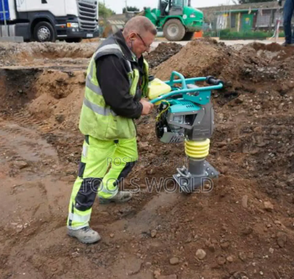 Gasoline Tamping Rammer 5.5hp