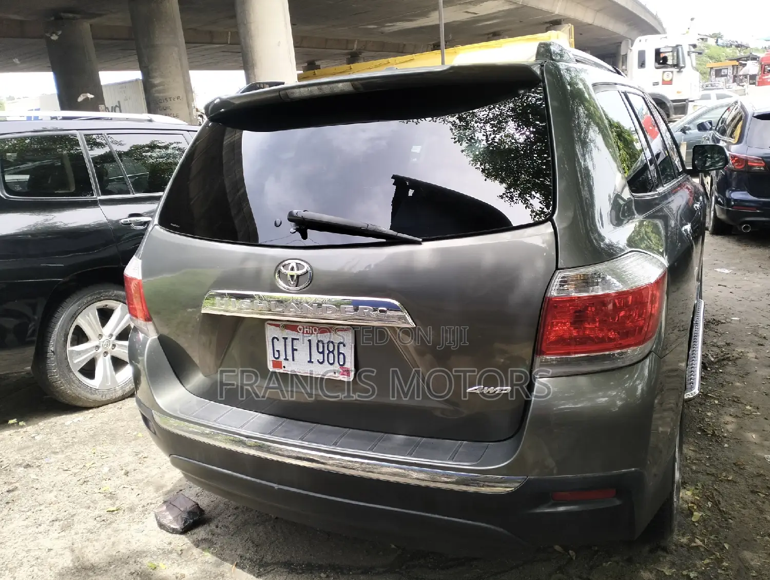 Toyota Highlander Limited 3.5l 4WD 2013 Gray