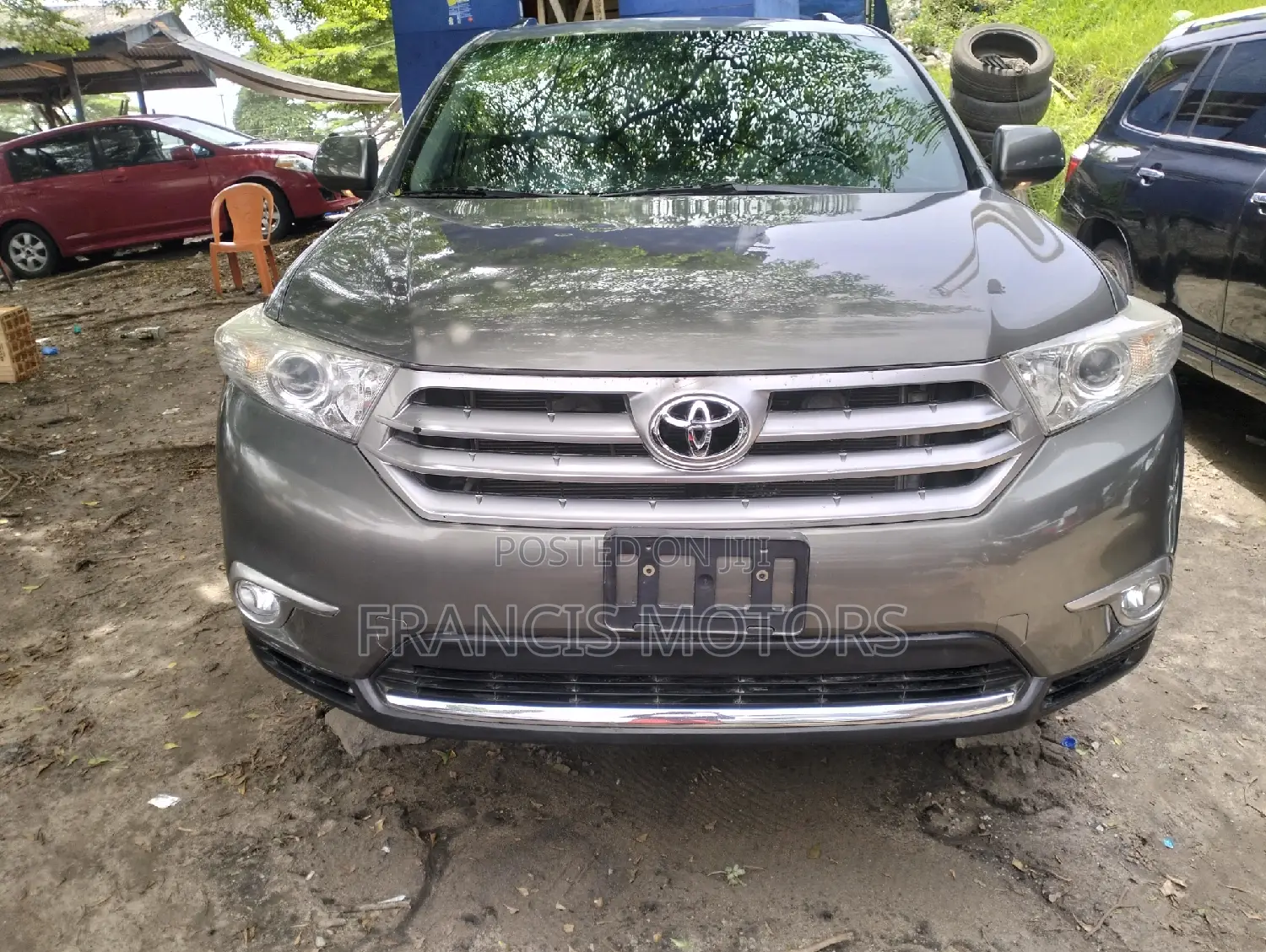 Toyota Highlander Limited 3.5l 4WD 2013 Gray