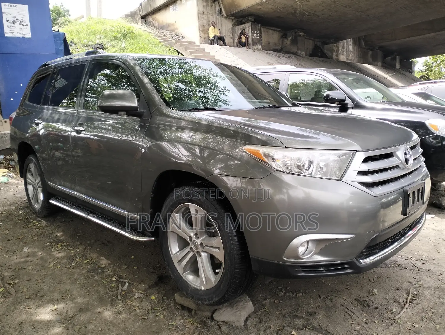 Toyota Highlander Limited 3.5l 4WD 2013 Gray