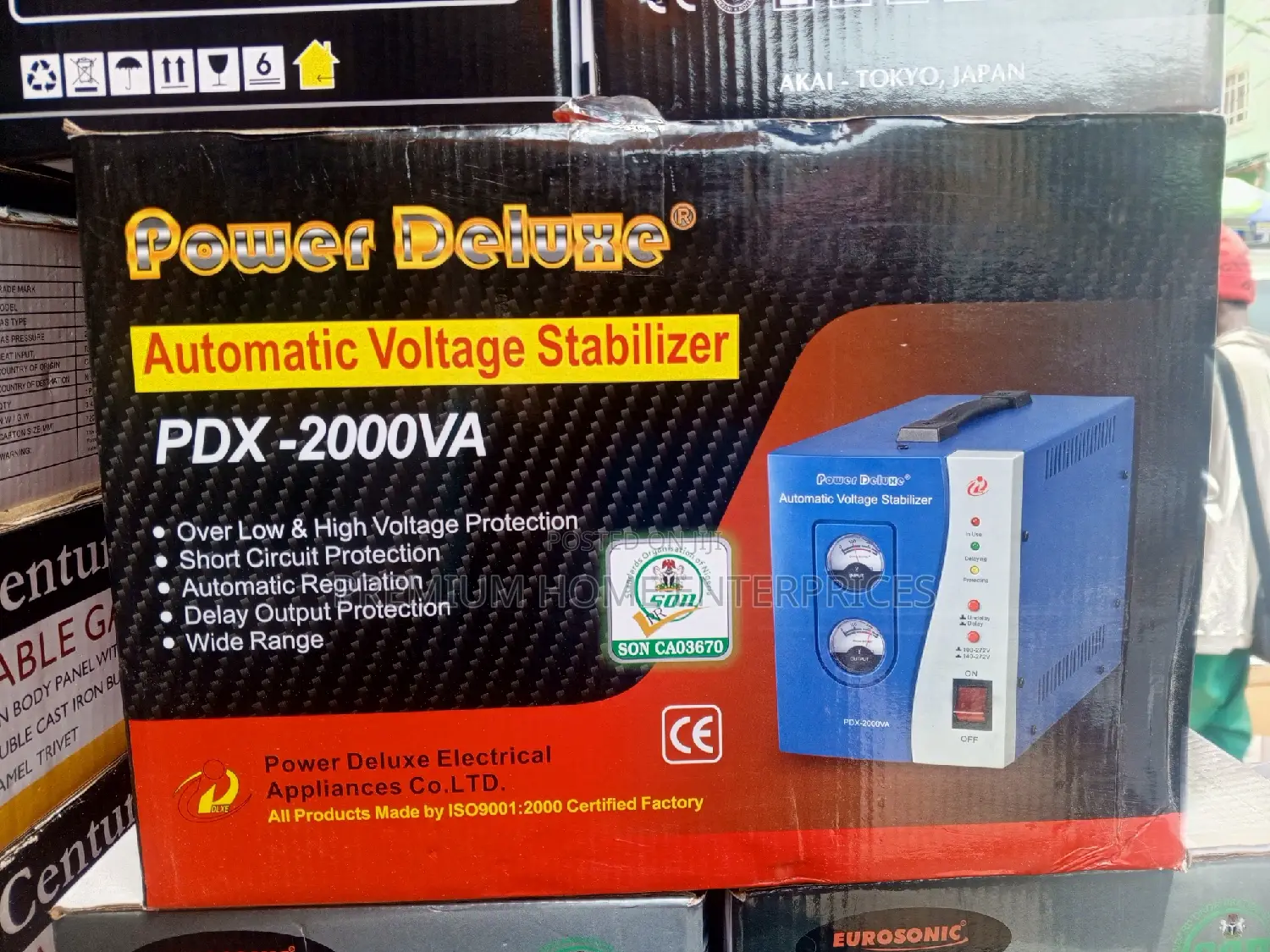 Power Deluxe Automatic Voltage Stabilizer 2000va