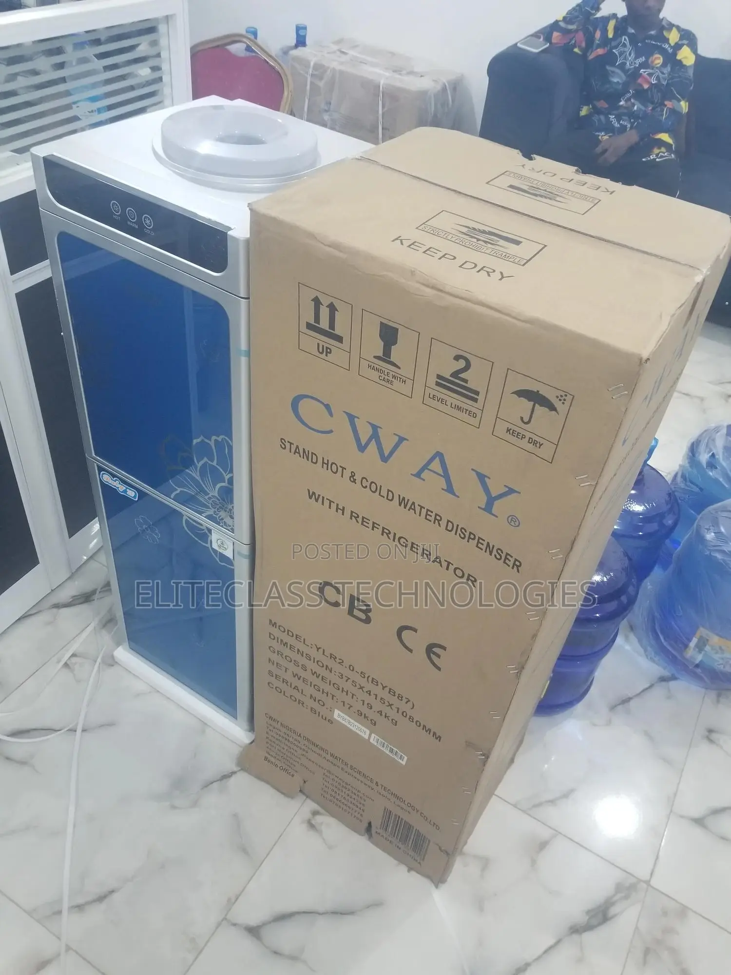 BYB87 Cway Water Dispenser - Portable.