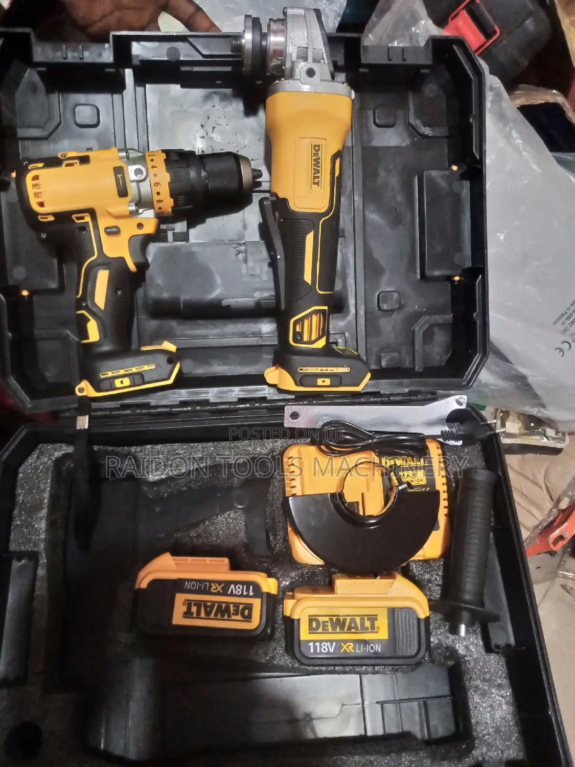 2 in 1 Angle Grinder and Screw Machine