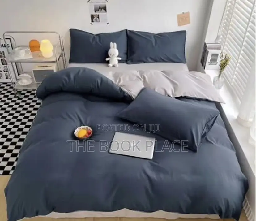 Luxury Plain Ash/Gray Bedding