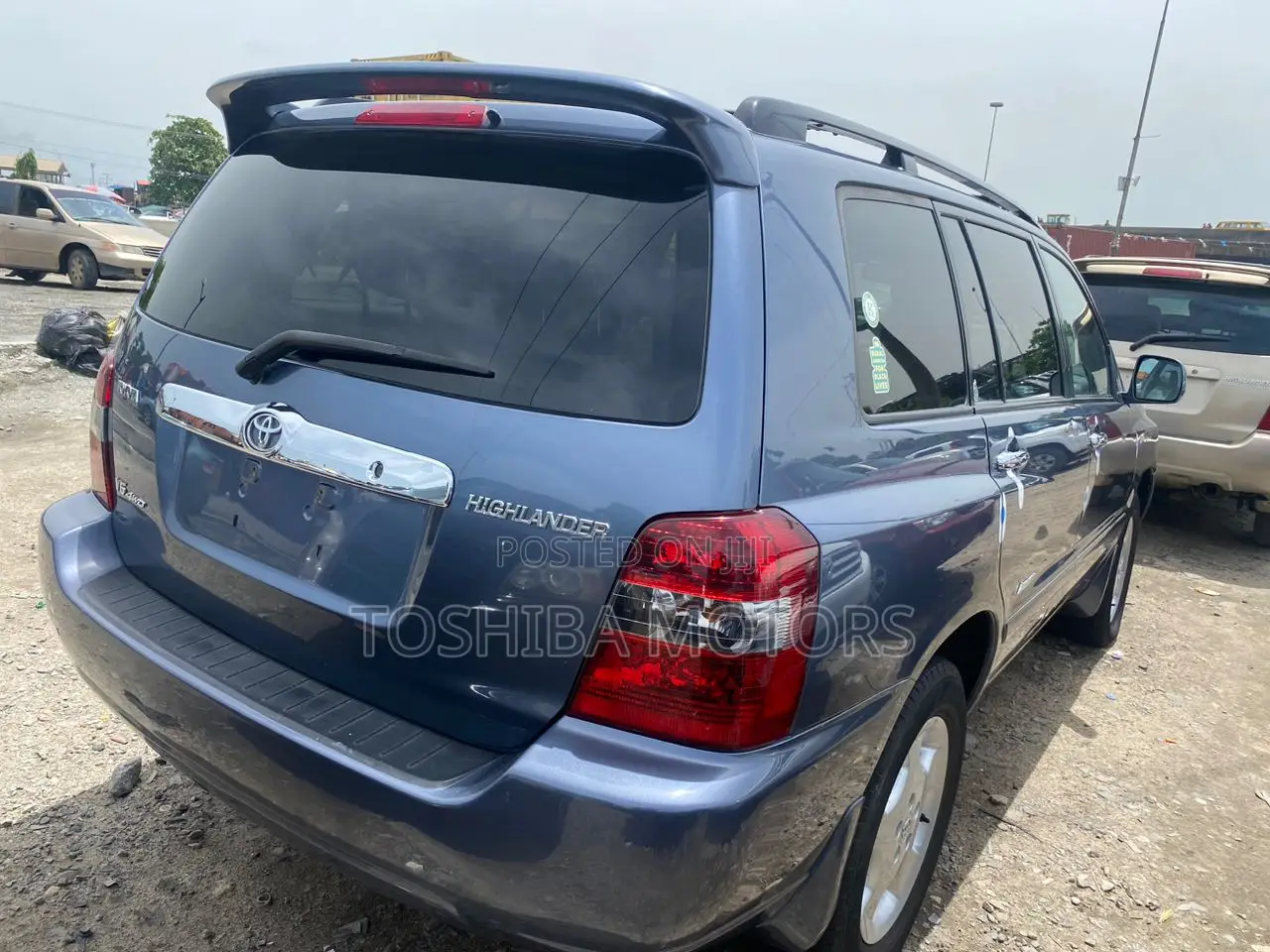 Toyota Highlander Limited V6 4x4 2007 Gray