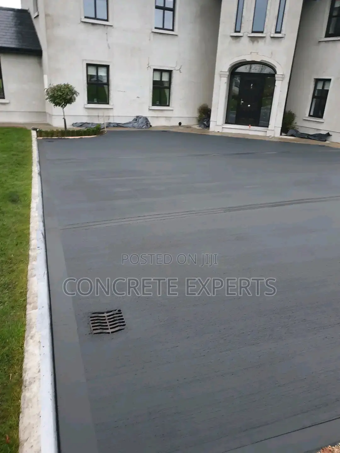 Broom Finish Concrete Flooring