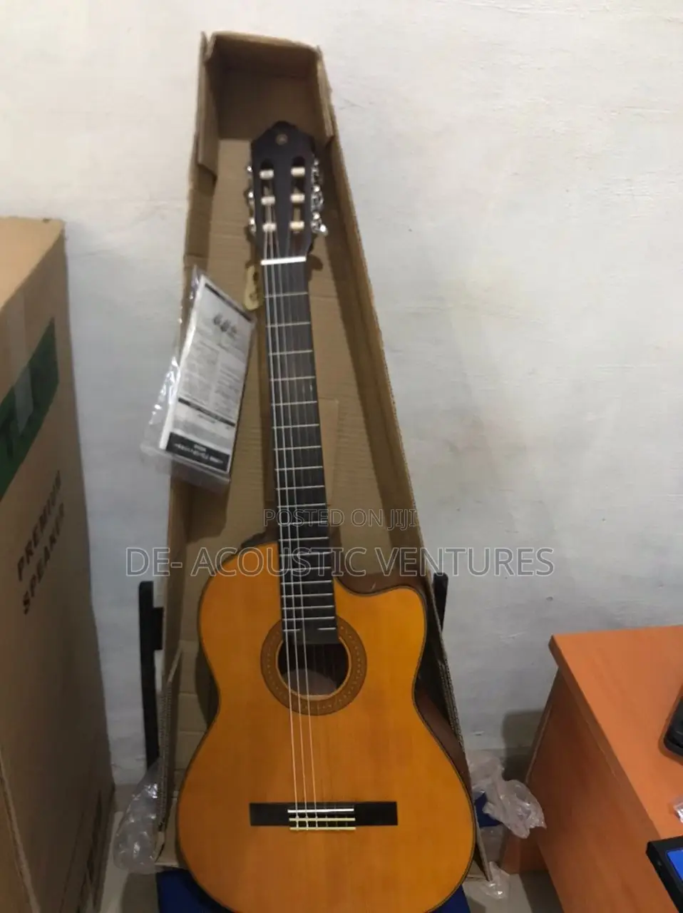 Brand New Yamaha Semi Acoustic Guitar